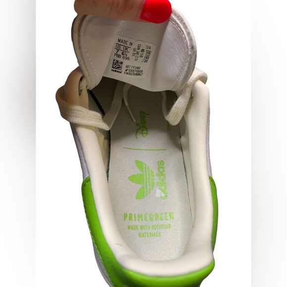 Adidas STAN SMITH 'KERMIT' Disney Collaboration Shoes Size 7Men 8Women - Picture 5 of 11